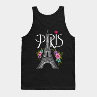 Eiffel Tower Paris Tank Top